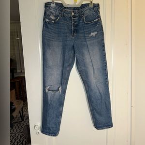Boyfriend low rise jeans